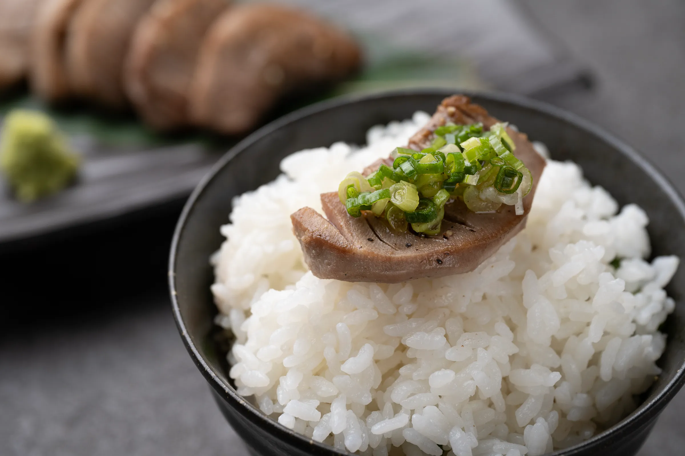 ラムタンとライス