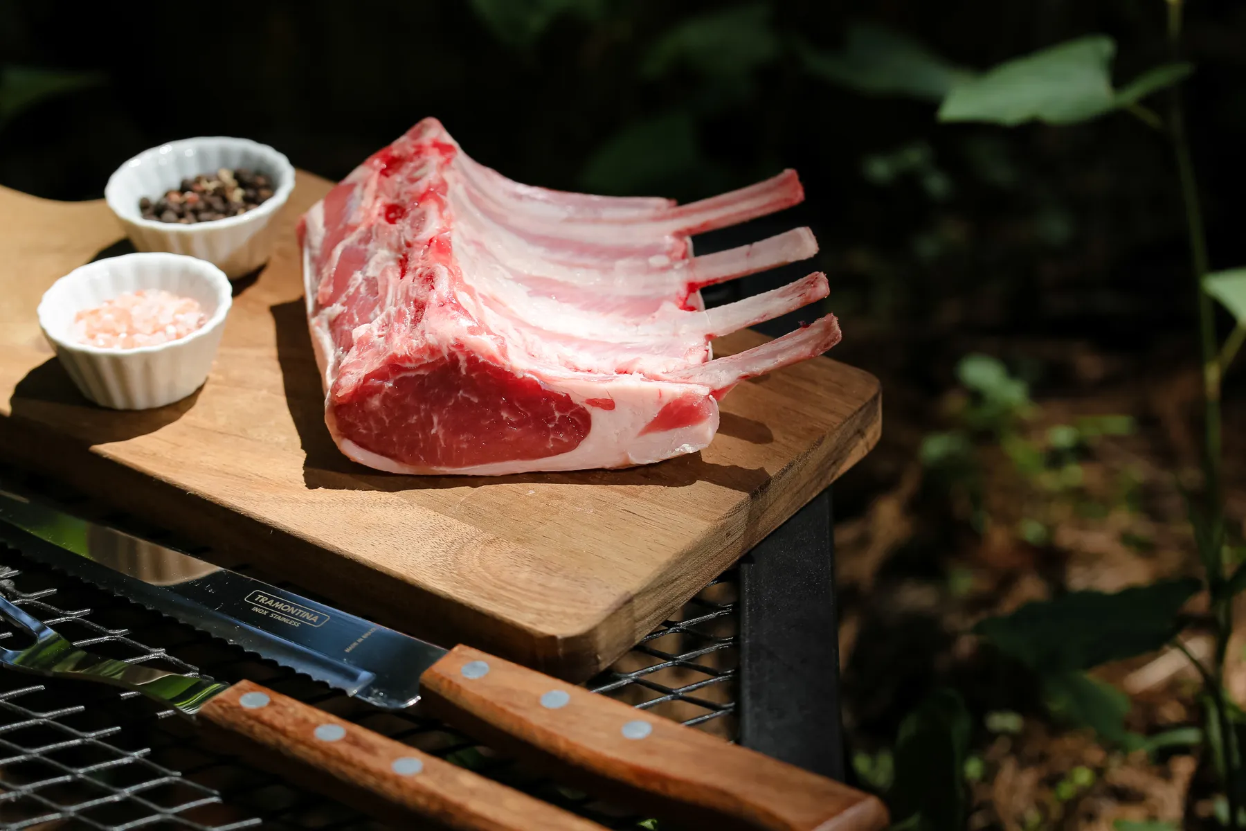 ラムローストの王道、<br>THE RACK OF LAMB。