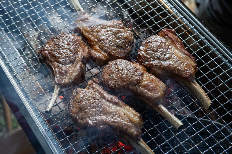 【プロトン凍結】生ラムチョップステーキ/1本120g～/真空パック