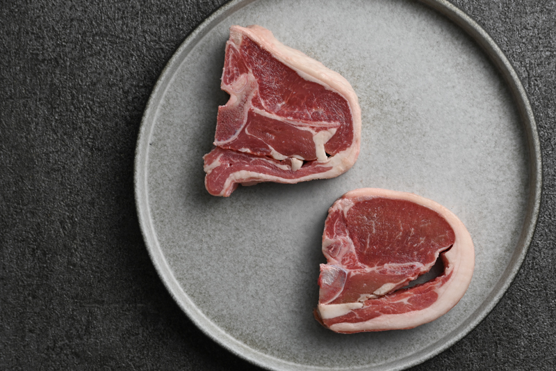 「ラムT-BONEステーキ/Tatiara/2枚入り135g-139g」