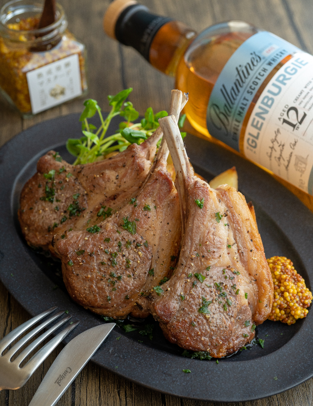 完売御礼『真空パックラムチョップステーキ4本/Roaring Forties lamb]